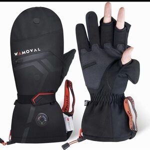 Photography Gloves Heated Gloves Drone Gloves for Men Women 7.4V 3000mah Size m
